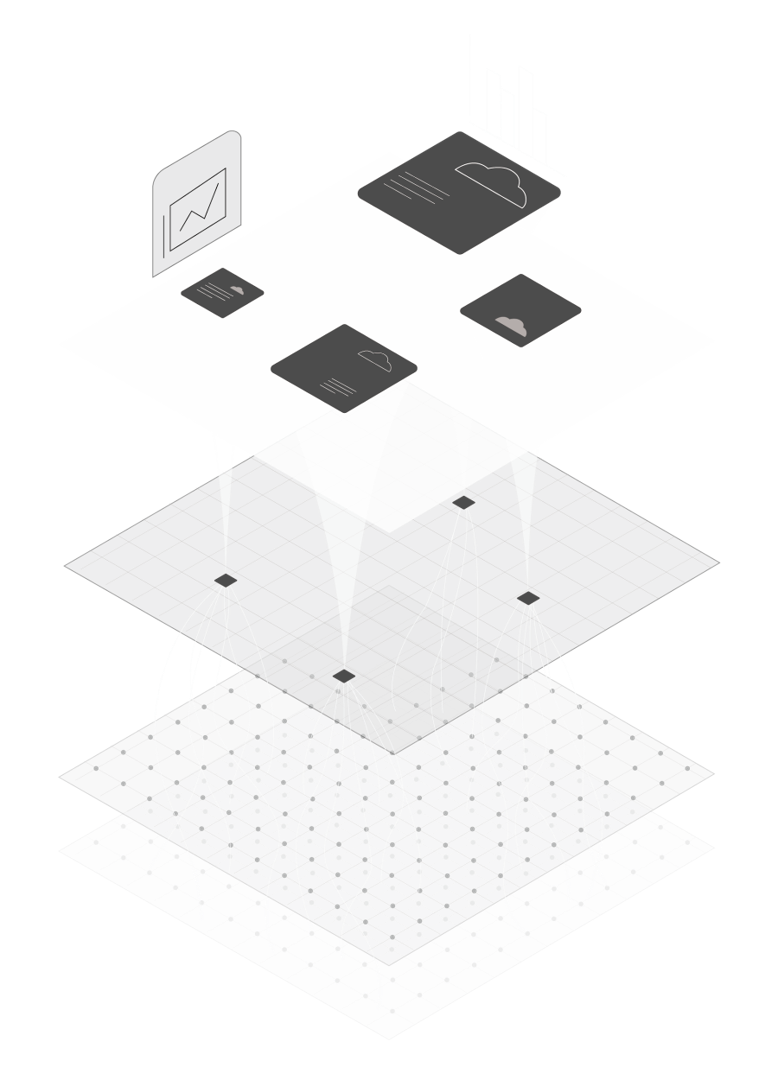 Layered infrastructure diagram